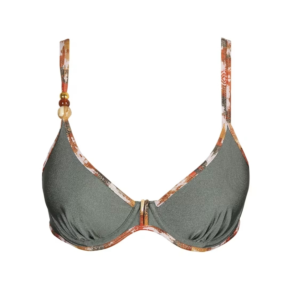 Marie Jo Swim Crete Plunge Bikini Top convertible